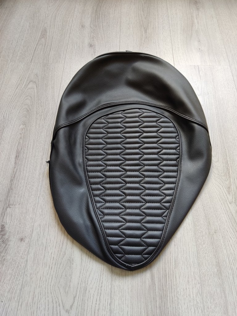 Zadelhoes buddydek Vespa S50 zwart custom NIEUW, Info@jynkx.com, Nieuw, Ophalen of Verzenden, Piazza 99