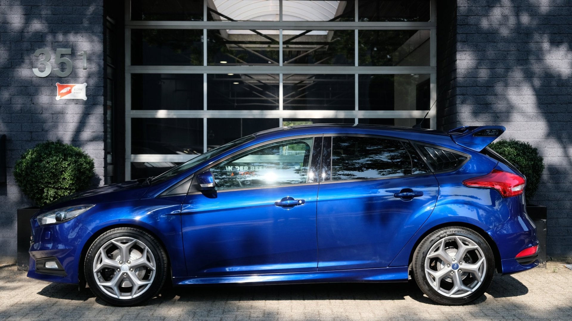 FORD FOCUS 2.0 ST-3 250PK NAVI RS XENON, Auto's, 15 km/l, Euro 6, 4 cilinders, Blauw