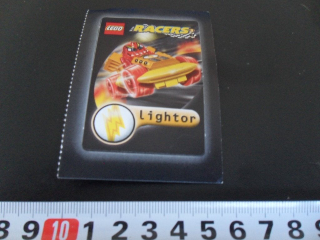 sticker LEGO Racers  Lightor, Ophalen of Verzenden, Zo goed als nieuw