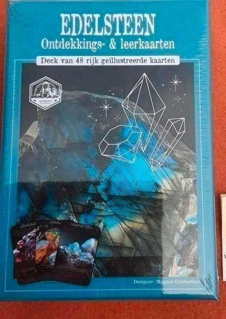 Edelstenen  ontdekking & leerkaarten., Boeken, Achtergrond en Informatie, Tarot of Kaarten leggen, Nieuw, Ophalen of Verzenden
