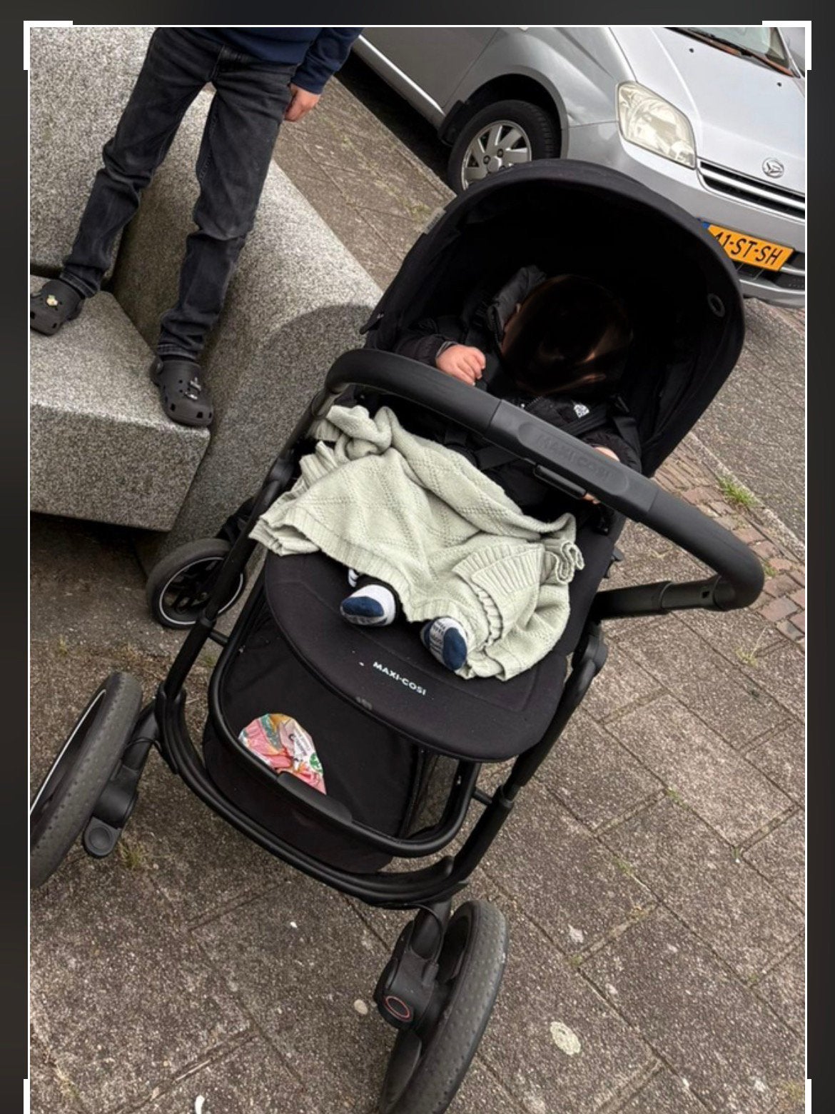 Te koop kinderwagen met toebehoren, Ophalen, Gebruikt, Maxi-Cosi, Verstelbare rugleuning
