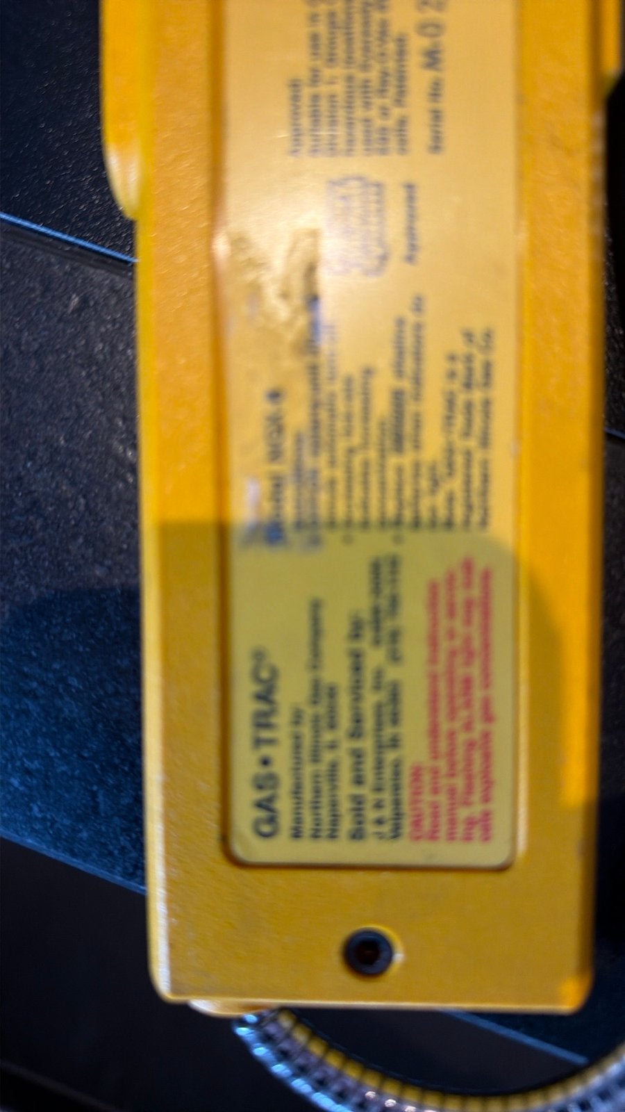 GAS-TRAC Gaslekdetector M-024, Doe-het-zelf en Verbouw, Ophalen of Verzenden, Gebruikt, Overige meters
