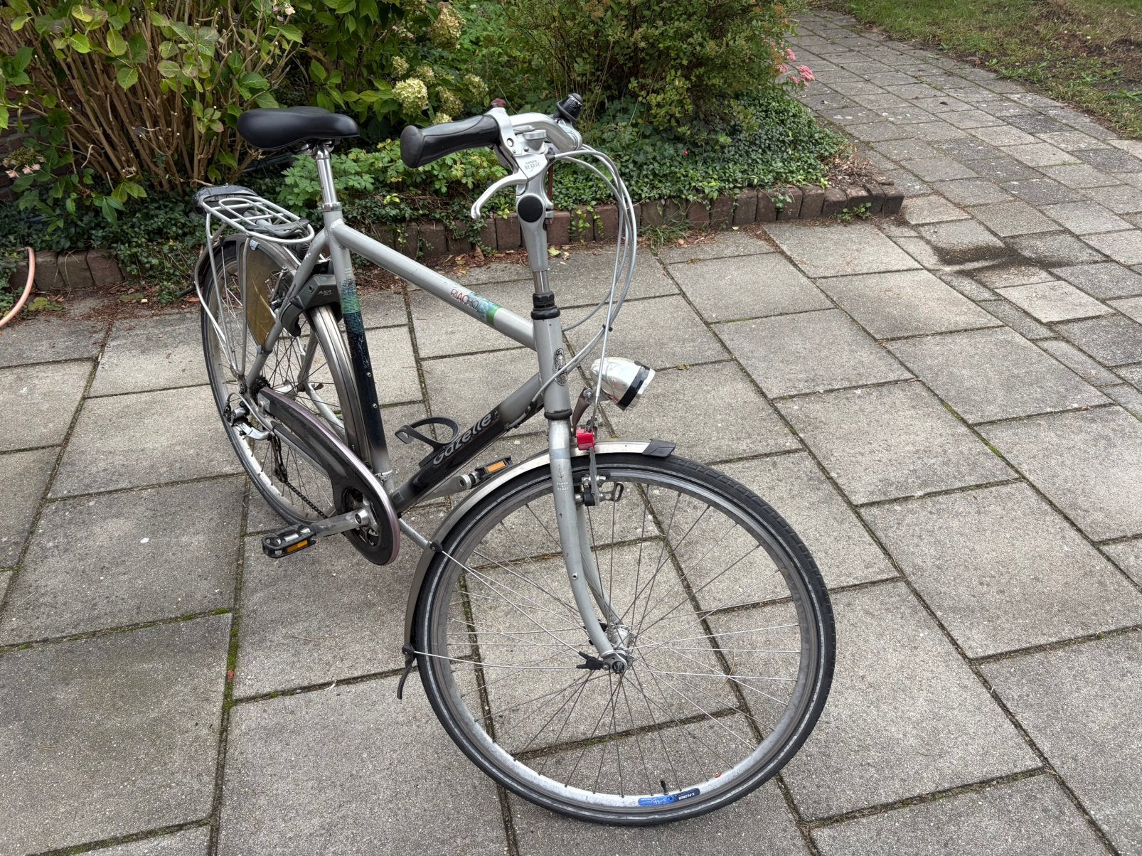 Gebruikte Gazelle Herenfiets maat 58 te koop, Fietsen en Brommers, Ophalen, Gebruikt, Velgrem, Versnellingen