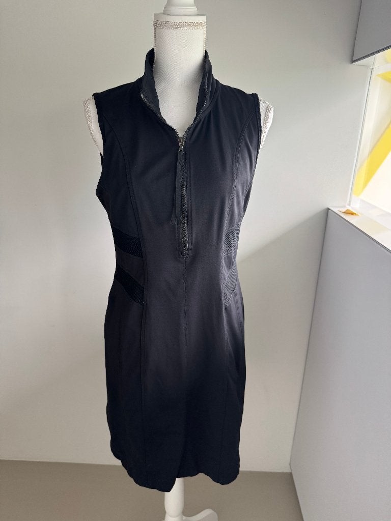 Marc Cain Sports zwarte jurk N4/ maat 40  sportief chique, Maat 38/40 (M), Zwart, Ophalen of Verzenden, Gedragen