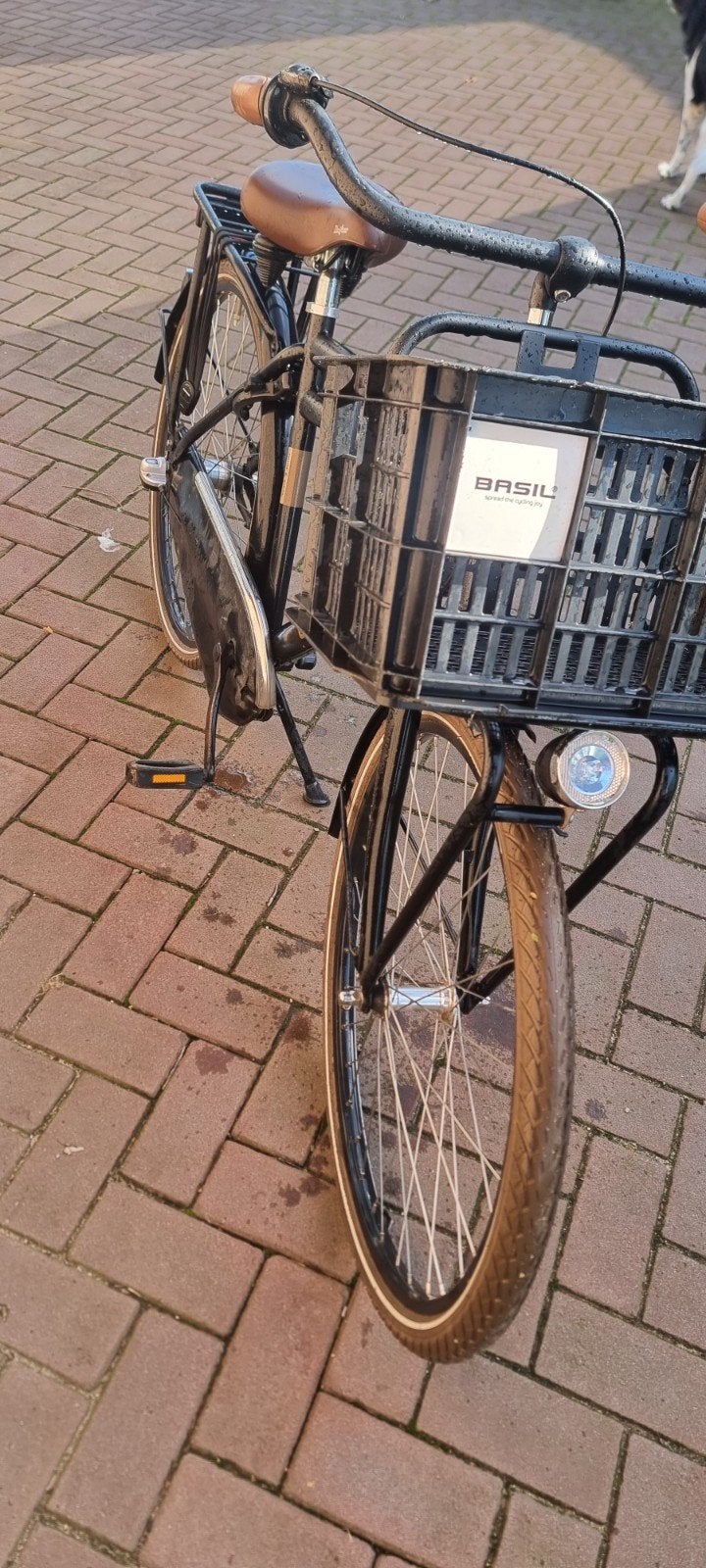 Stoere Cortina U4 Transportfiets 26 inch – Zwart, 26 inch of meer, Gebruikt, Cortina U4 transportfiets, Ophalen of Verzenden