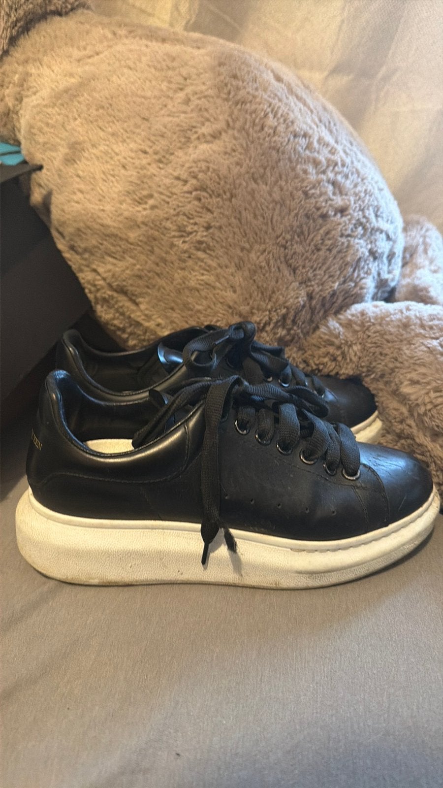 Alexander mcqueen sneakers dames, Zwart, Ophalen of Verzenden, Sneakers of Gympen, Gedragen