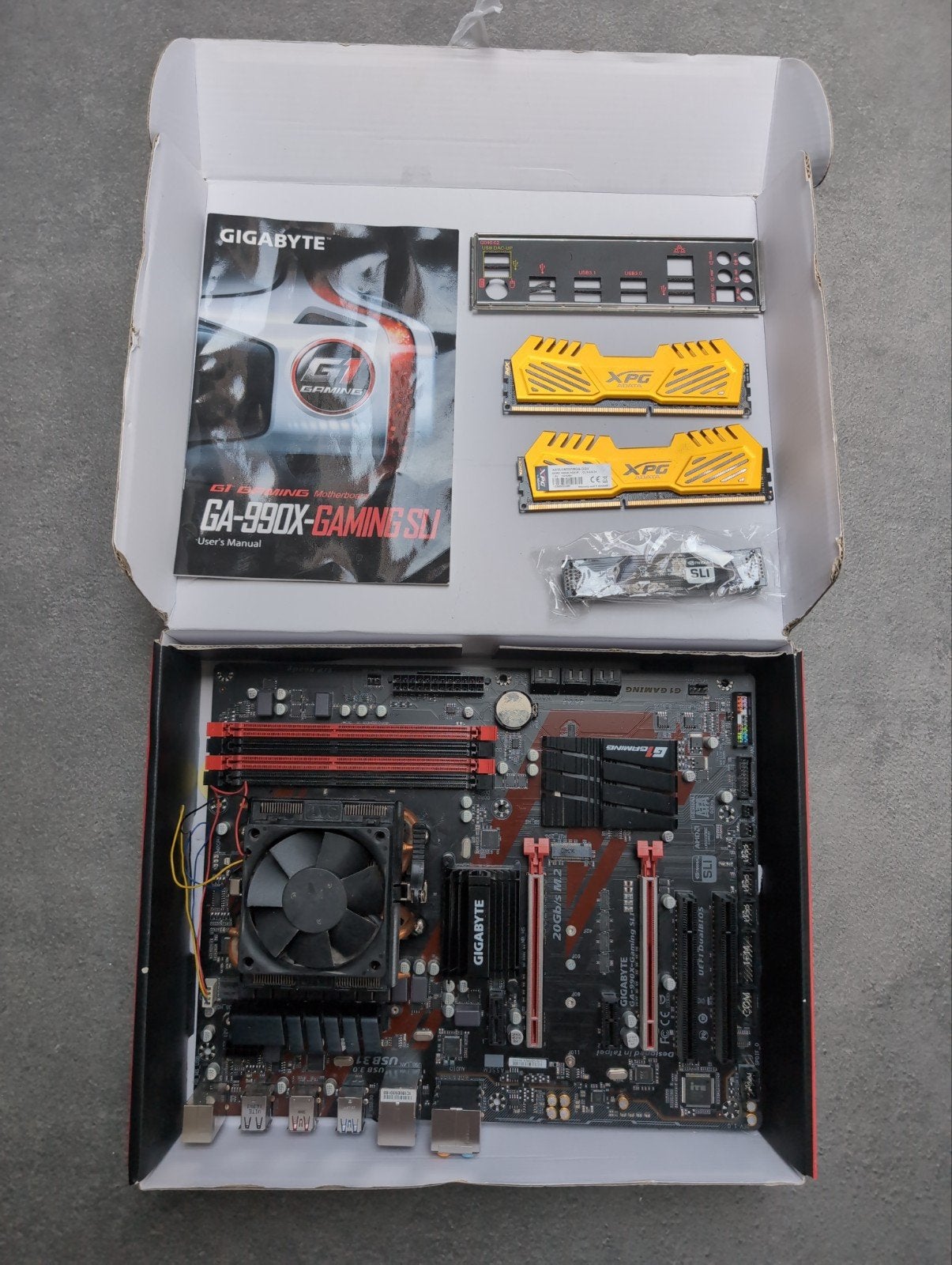 AMD FX-8350 met Gigabyte 990X-GAMING Moederbord & 16GB RAM, Gebruikt, AM3+, DDR3, Ophalen of Verzenden