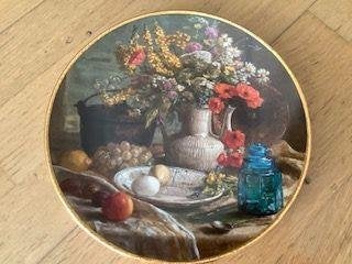 Mosa sierbord wandbord Ochtend Stilleven Kees van den Berg, Antiek en Kunst, Ophalen