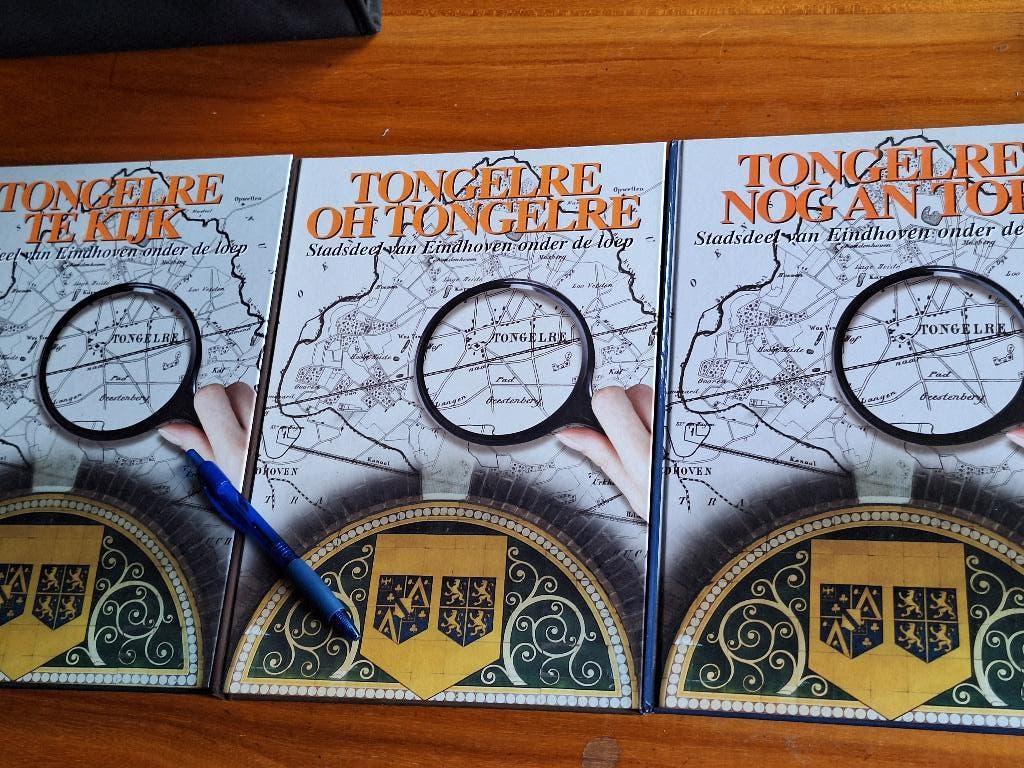 Tongelre Stadsdeel van Eindhoven onder de loep 3 delen, Boeken, Ophalen of Verzenden, Zo goed als nieuw