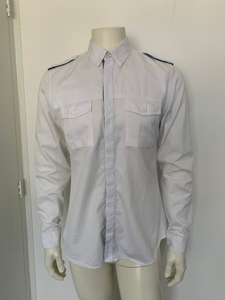 GUCCI overhemd 42|16,5 wit, Verzenden, Wit, Halswijdte 41/42 (L), Gucci