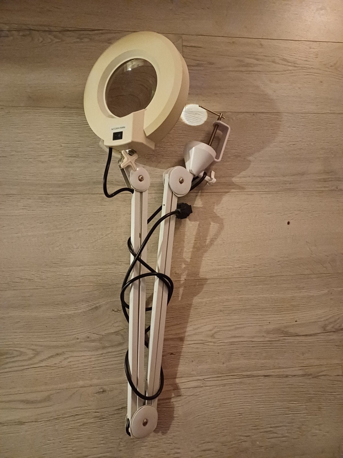 Salon/beauty lamp, Met schakelaar, Ophalen of Verzenden, Zo goed als nieuw, Wit