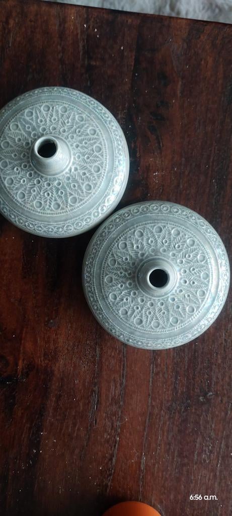 Leuke potjes, Ophalen of Verzenden, Zo goed als nieuw, Rond, Riet
