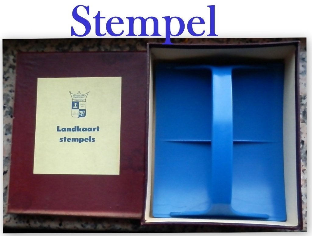 Oude ongebruikte school provincie stempel van zuid holland, Ophalen of Verzenden