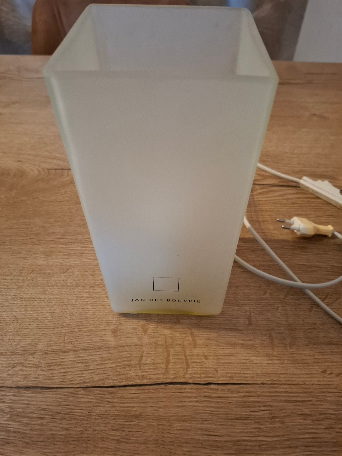 Nachtkastje lamp Jan des Bouvrie, Geel, Ophalen