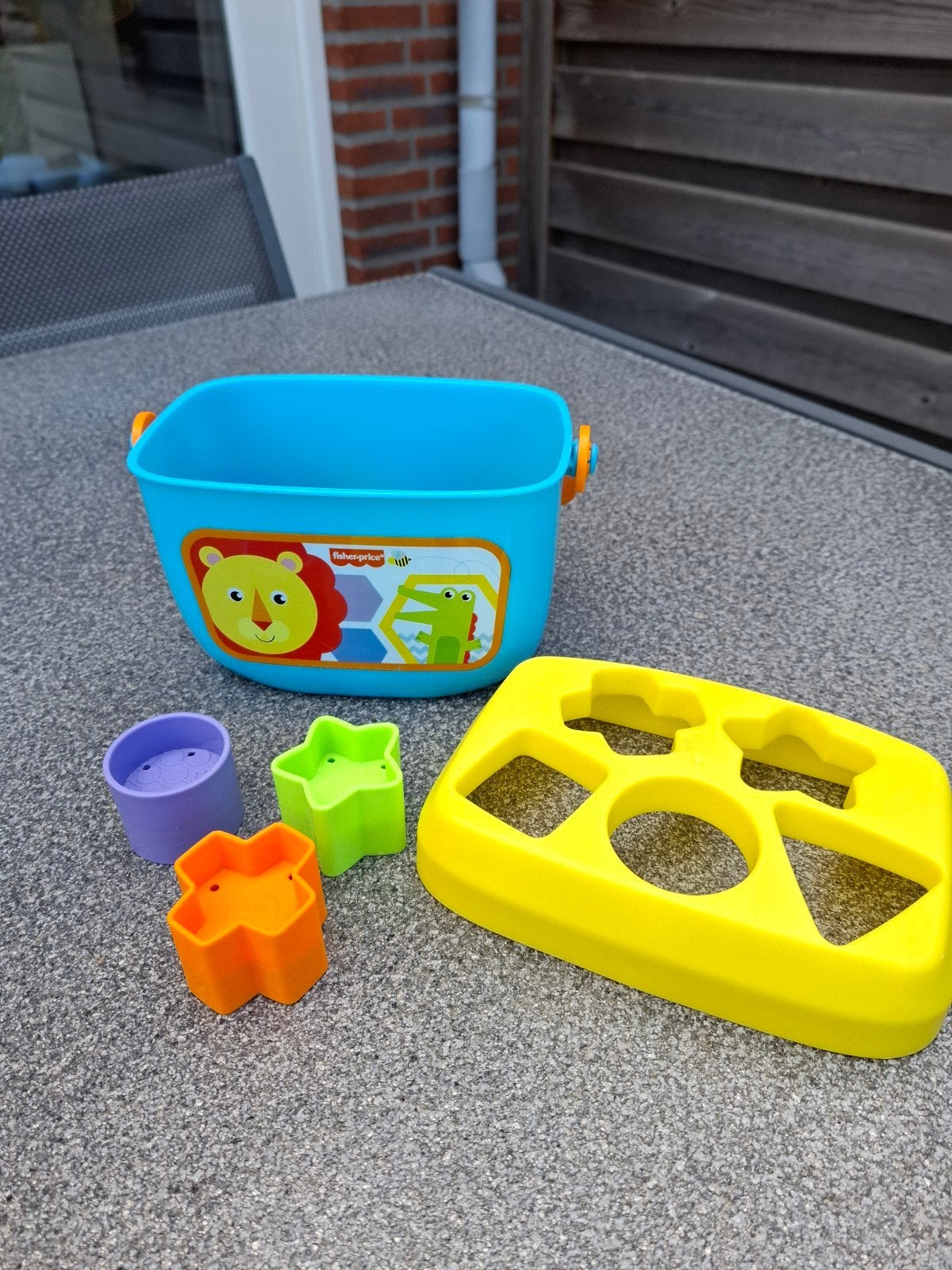 Fisher-Price Vormenstoof met 5 Vormen, Ophalen of Verzenden, Gebruikt, Overige typen