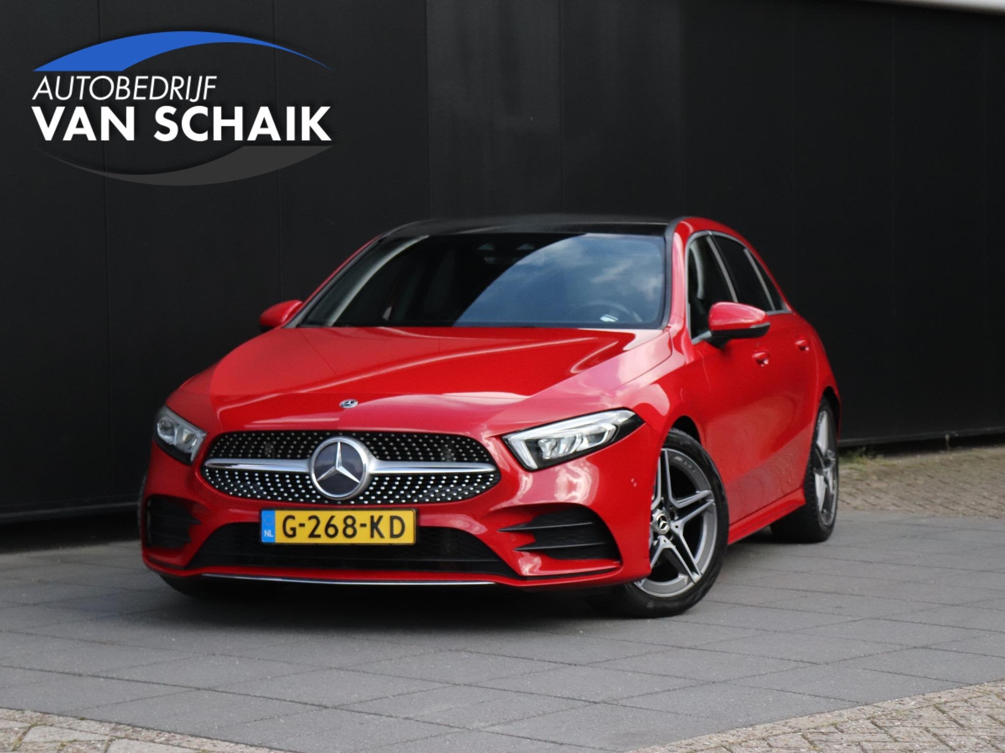 Mercedes-Benz A-klasse 200 Business Solution AMG | STOELVERW, Auto's, Gebruikt, 4 cilinders, 163 pk, Bedrijf