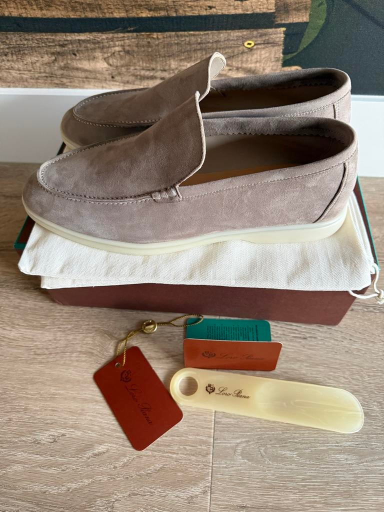 Loro Piana Summer Walk - Classic Beige - 44, Loafers, Overige kleuren, Verzenden, Zo goed als nieuw