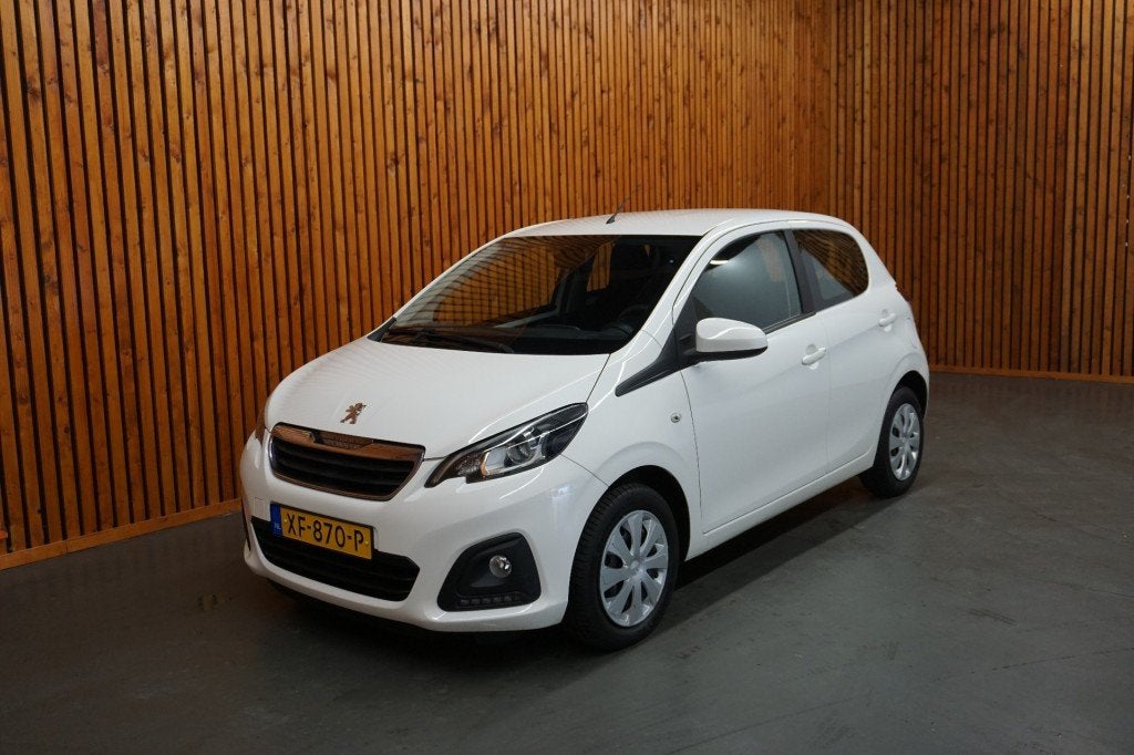 Peugeot 108 1.0 E-VTI ACTIVE TOP  5 DRS / Airco / Elektrisch, Auto's, Gebruikt, Met garantie (alle), 4 stoelen, Wit