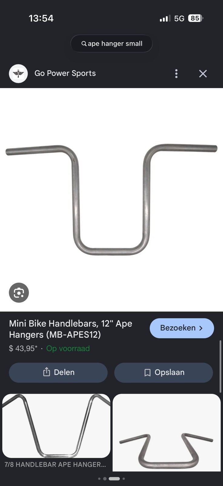 Ape hanger met patina gezocht !!, Ophalen of Verzenden