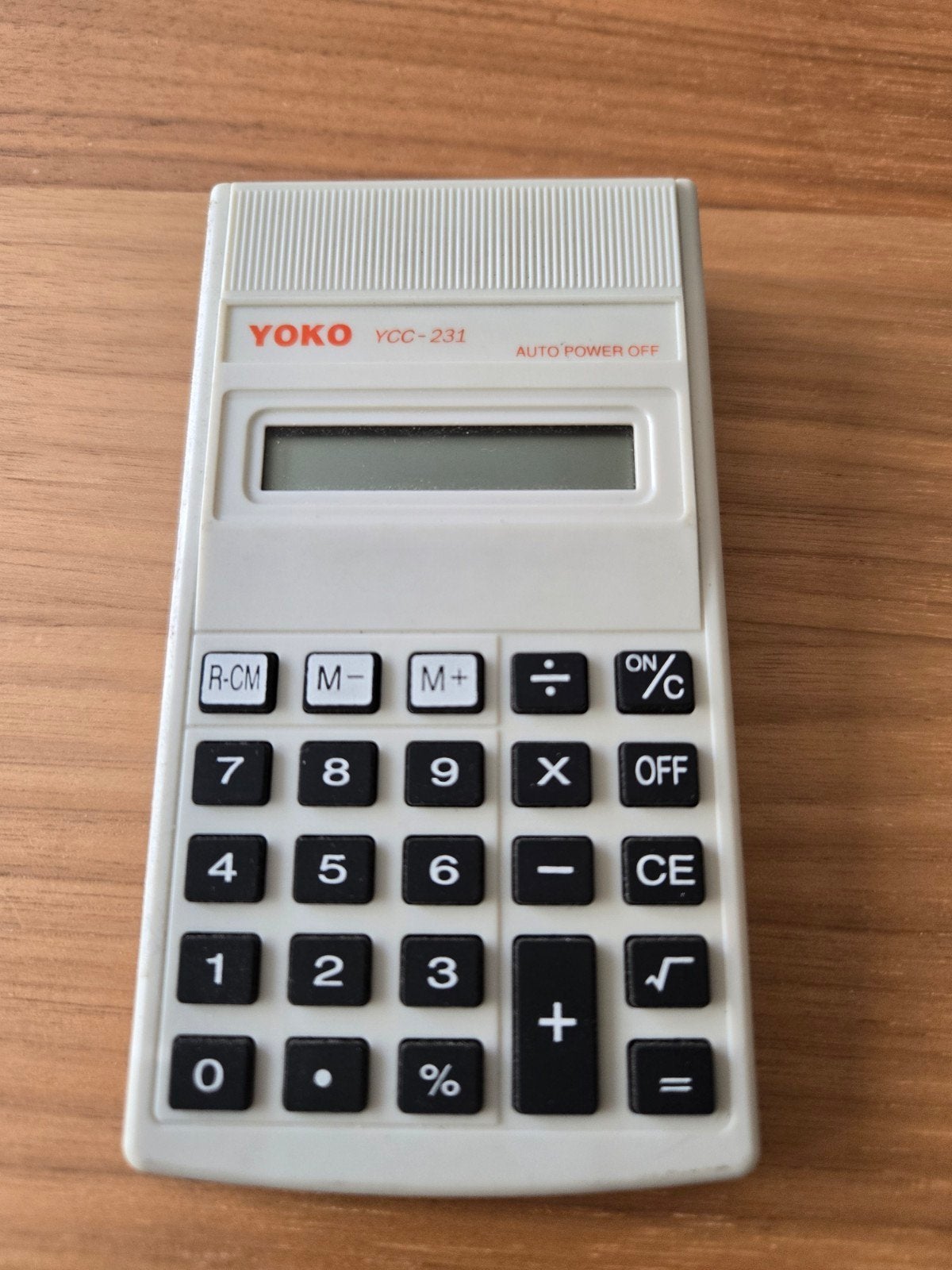Vintage Yoko YCC-231 Zakrekenmachine – Jaren 80, Ophalen of Verzenden