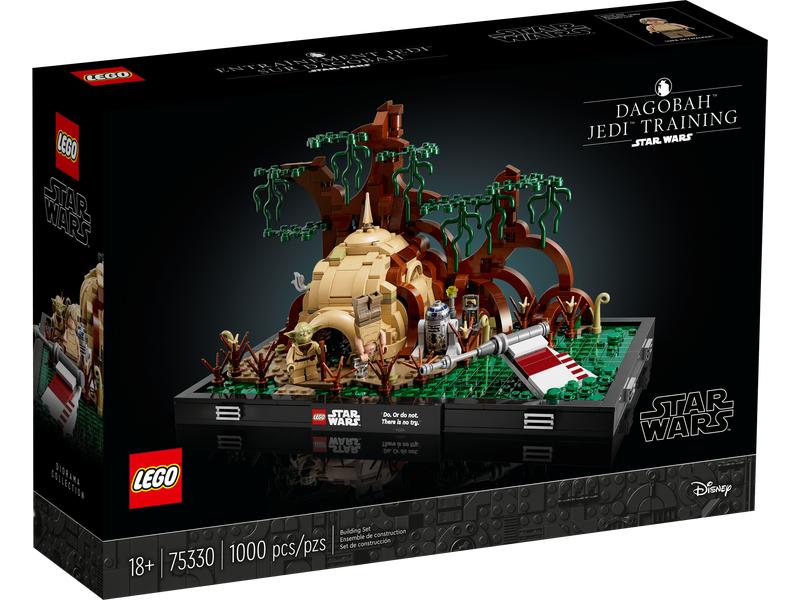 Lego Jedi training op Dagobah diorama (75330) Nieuw, Star Wars, Lego, Nieuw, Ophalen of Verzenden