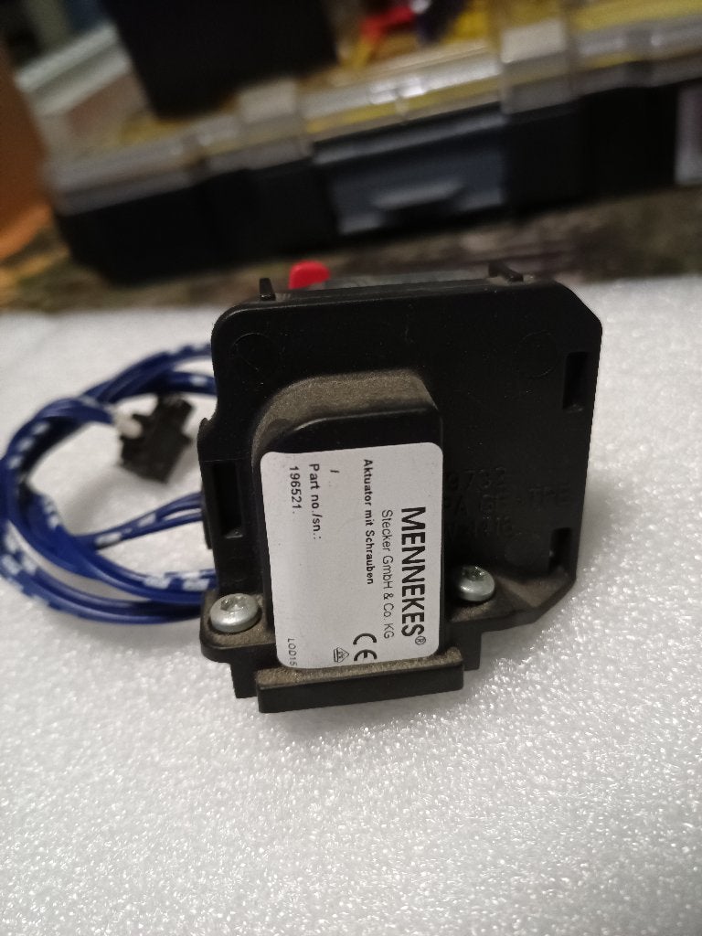 mennekes 196521 Type 2 Socket Actuator ev box, Auto diversen, Laadpalen, Ophalen of Verzenden, Gebruikt, Laadpaal