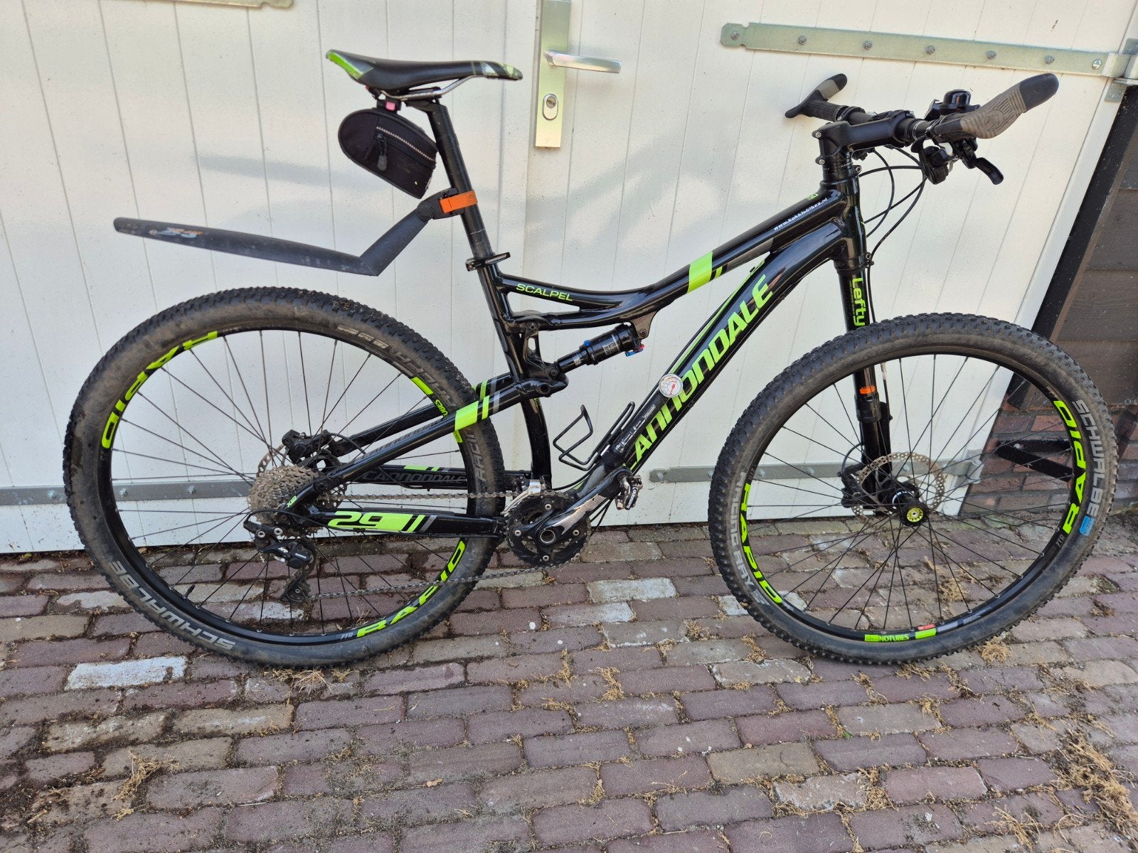 Cannondale scalpel alloy 4, fully, lefty, maatL, Gebruikt, Ophalen, Overige merken, Heren