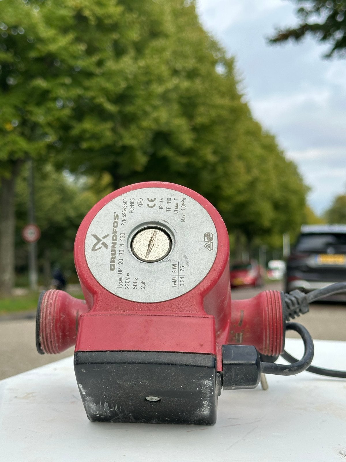 Grundfos UP 20-30 N 150 Circulatiepomp, Tuin en Terras, Ophalen of Verzenden, Gebruikt, Elektrisch, Overige typen