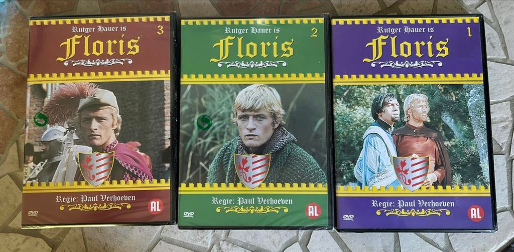 Floris DVD Serie - De Complete Collectie (Rutger Hauer), Alle leeftijden, Boxset, Ophalen of Verzenden, Actie en Avontuur
