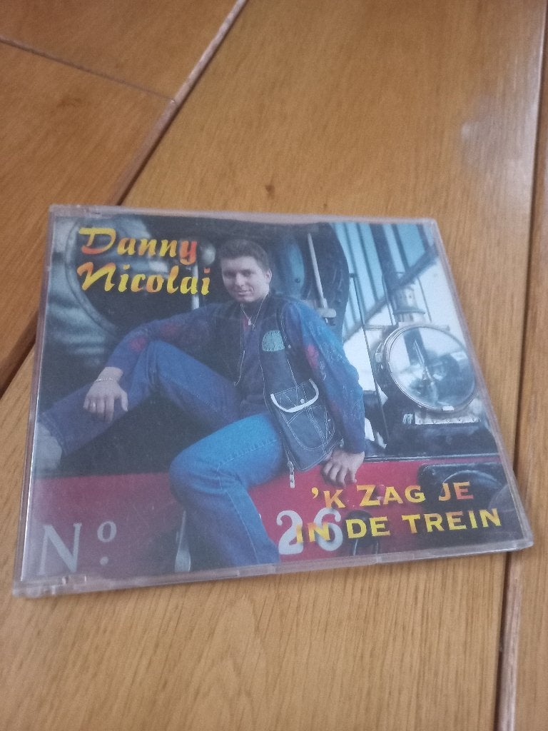 cd single Danny Nicolai– 'K Zag Je In de Trein - nieuw, Ophalen of Verzenden, Nieuw in verpakking, Nederlandstalig