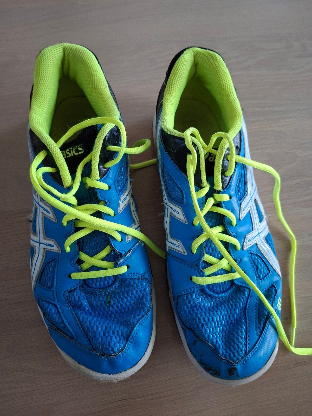 Asics Gel zaalschoenen 42.5, Ophalen of Verzenden, Gebruikt, Schoenen