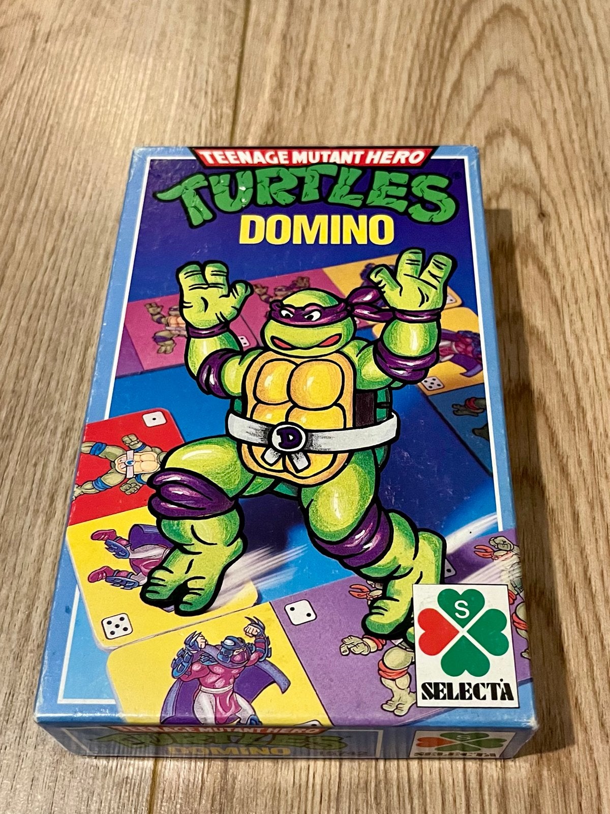 Teenage Mutant Hero Turtles Domino - Selecta, Drie of vier spelers, Ophalen of Verzenden, Gebruikt