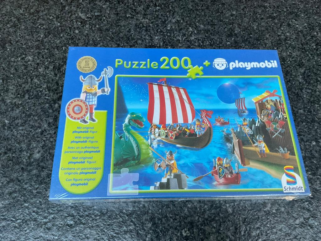 Playmobil Vikingen Puzzel 200 dele, Kinderen en Baby's, Speelgoed | Playmobil, Ophalen, Nieuw