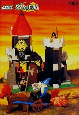Lego Castle Dragon Masters 1906 Majisto's Tower, Lego, Ophalen of Verzenden, Castle, Complete set