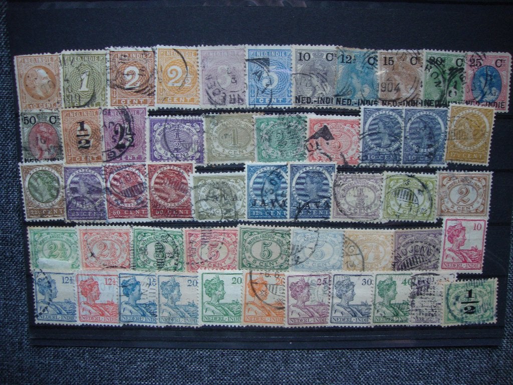 nederlands indie, Postzegels en Munten, Postzegels | Nederlands-Indië en Nieuw-Guinea, Verzenden, Gestempeld, Nederlands-Indië