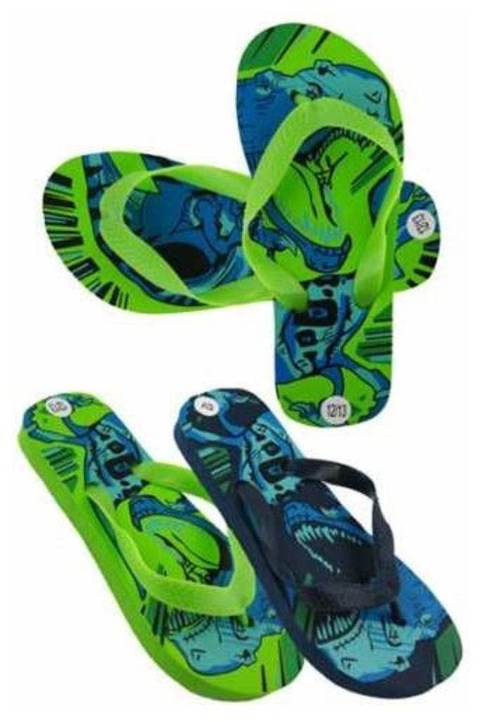 Dinosaurus Teenslippers - Dino Flipflops - Maat 29 t/m 34, Overige typen, Nieuw, Ophalen of Verzenden, Nvt