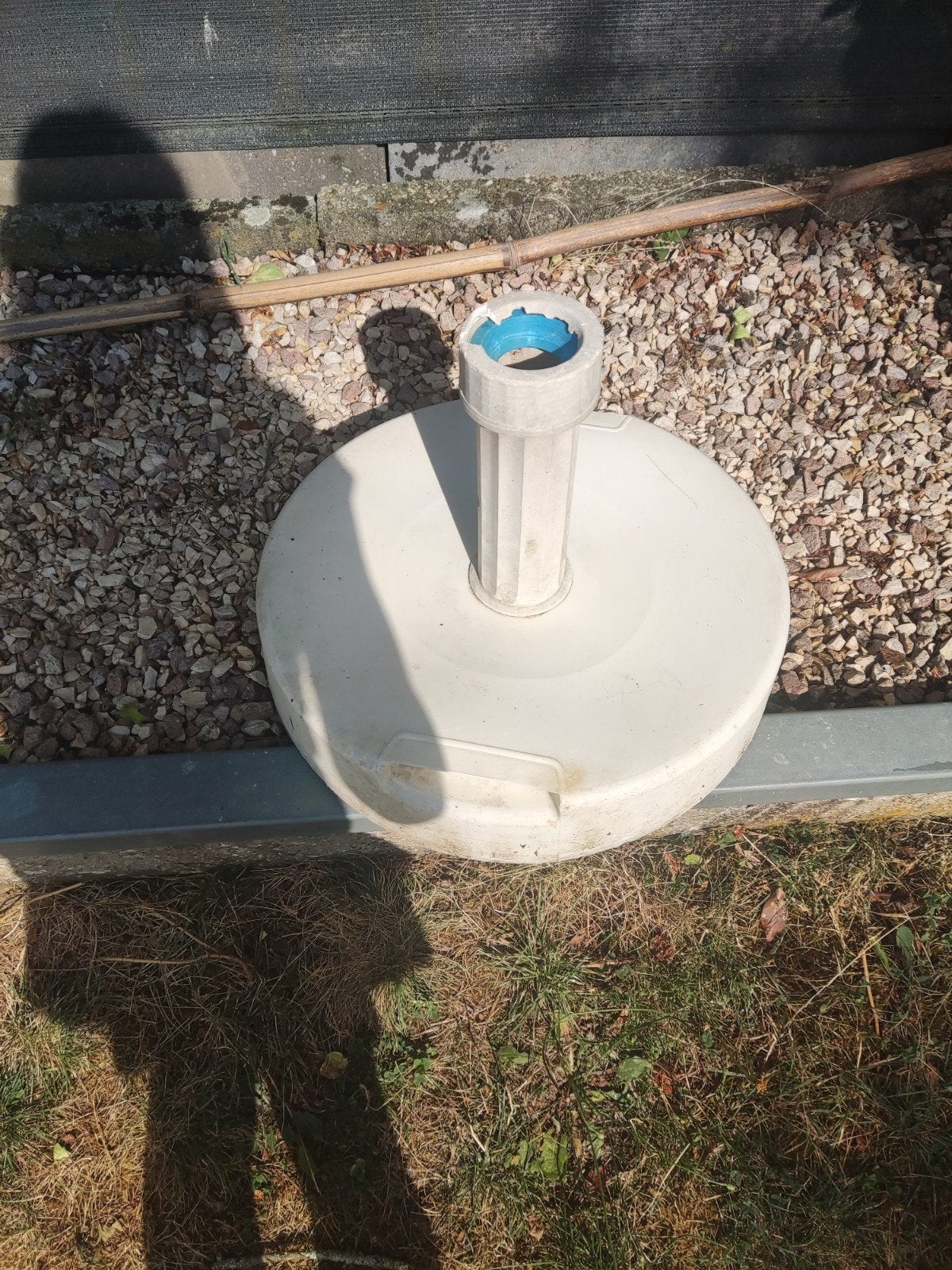 Parasolvoet - Stevige basis voor uw parasol, Ophalen of Verzenden, Gebruikt, Minder dan 1 meter, Parasolvoet