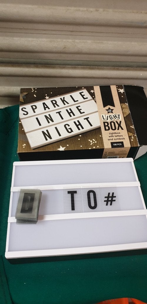 light box, Ophalen of Verzenden, 'T Olde Gre-j, Info@toldegrej.nl, Endepoelstraat 20f Didam