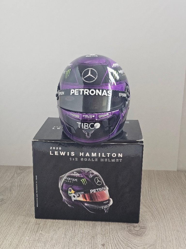 SUMMERSALE: Helm 1:2, L. Hamilton 2020, BELL. <NIEUW>, Ophalen of Verzenden, Nieuw, Formule 1