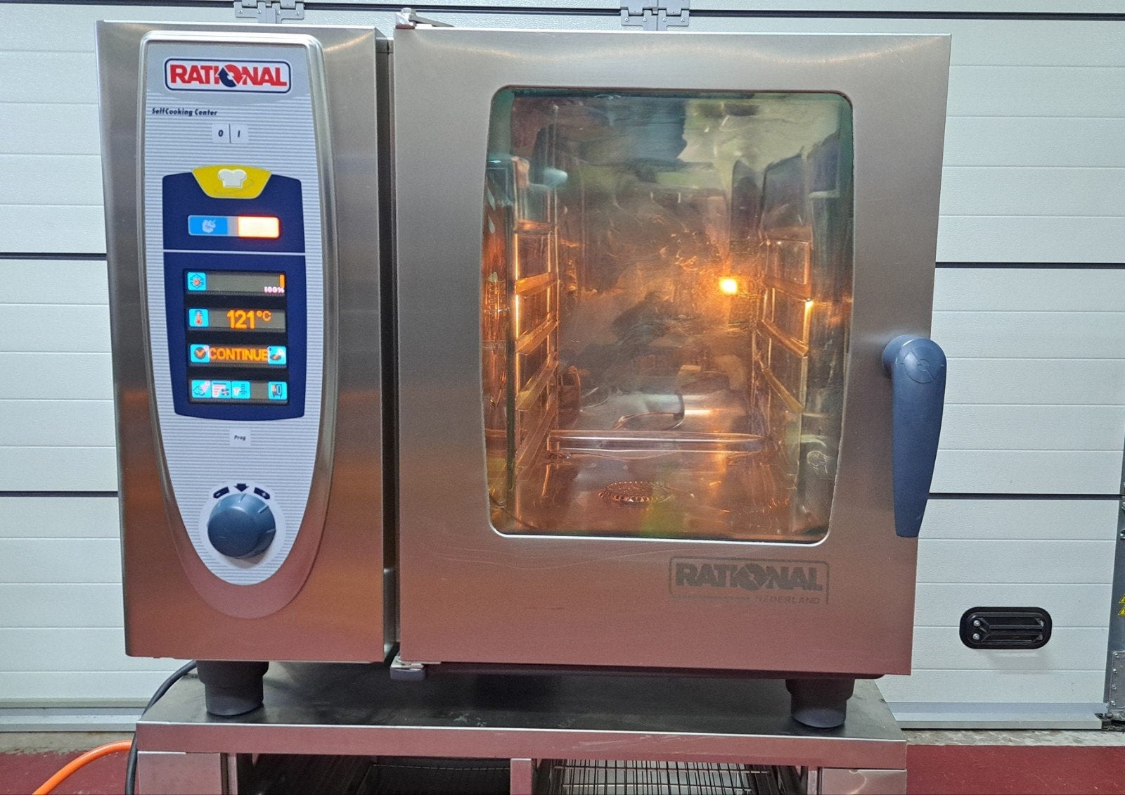 Rational SCC 6 niveau propaan gas steamer, Ophalen, Ovens, Magnetrons en Steamers