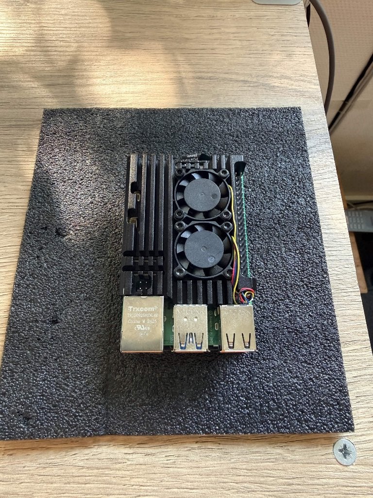 Raspberry Pi 5 8GB + 500GB NVMe SSD, Ophalen of Verzenden, Zo goed als nieuw