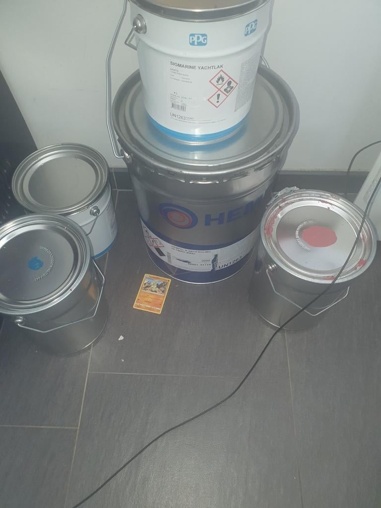 Antifouling. Rood zwart..primer, Watersport en Boten, Ophalen, Nieuw, Verven