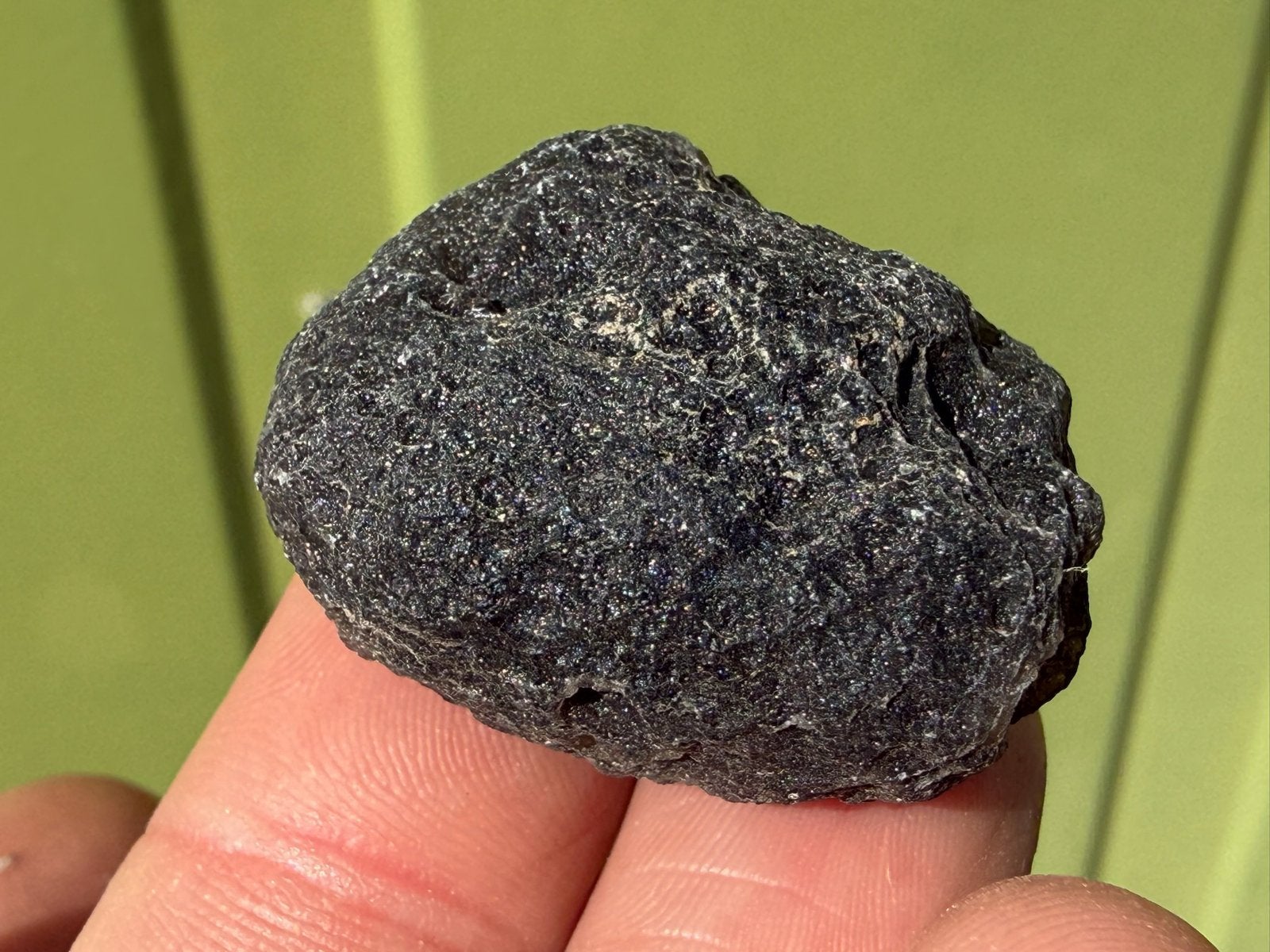 Agni Manitiet - Indische Moldaviet - Tektiet - Cintamani, Ophalen of Verzenden, Mineraal