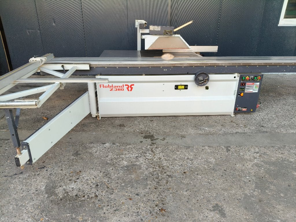 Paneelzaag / formaatzaag robland z320, Gebruikt, Overige typen, Ophalen of Verzenden, 30 tot 70 mm