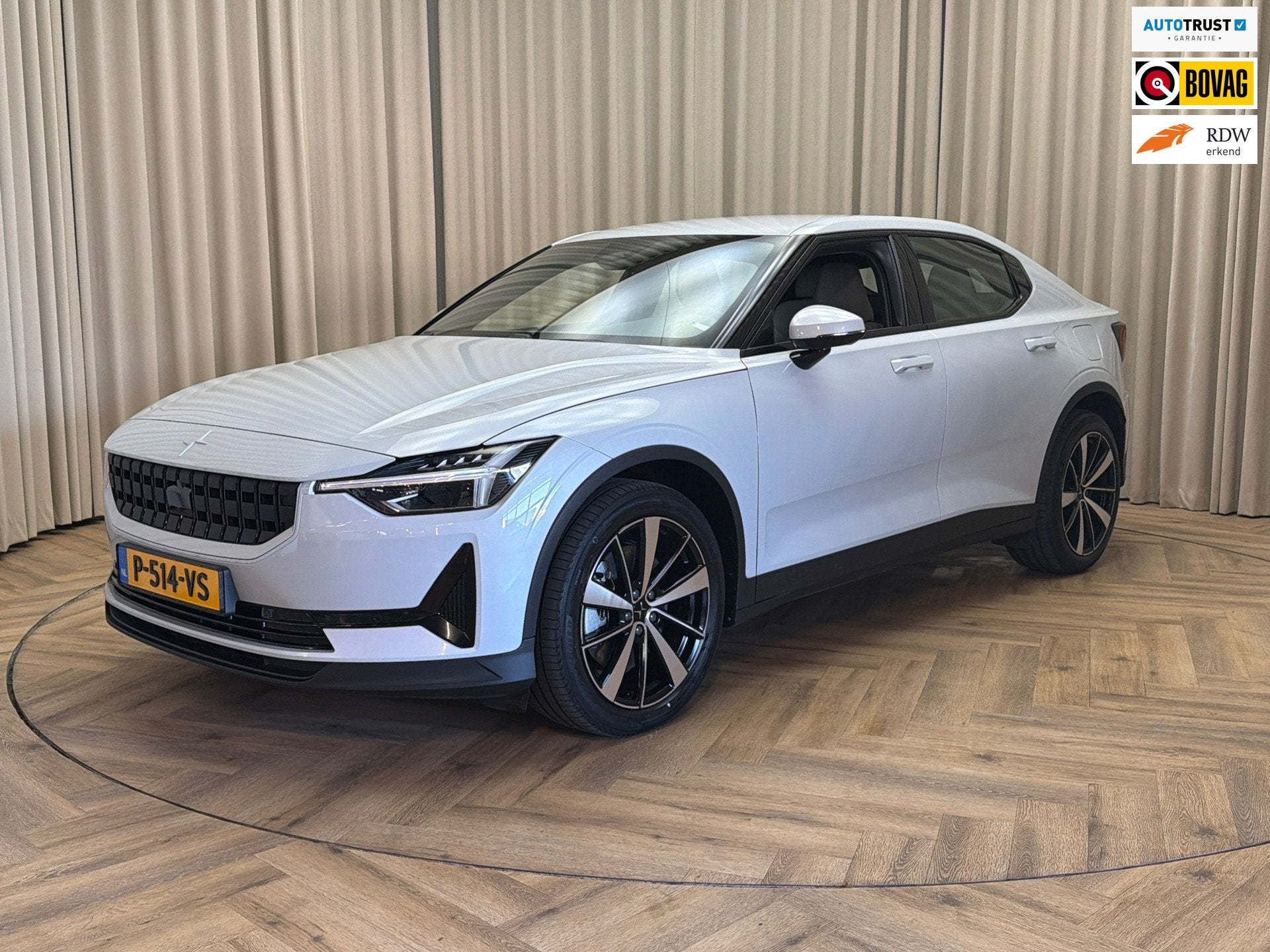Polestar 2 Standard Range Single Motor | ELEK.STOEL MET GEHE, Auto's, Polestar 2, Gebruikt, 63 kWh, Zilver of Grijs