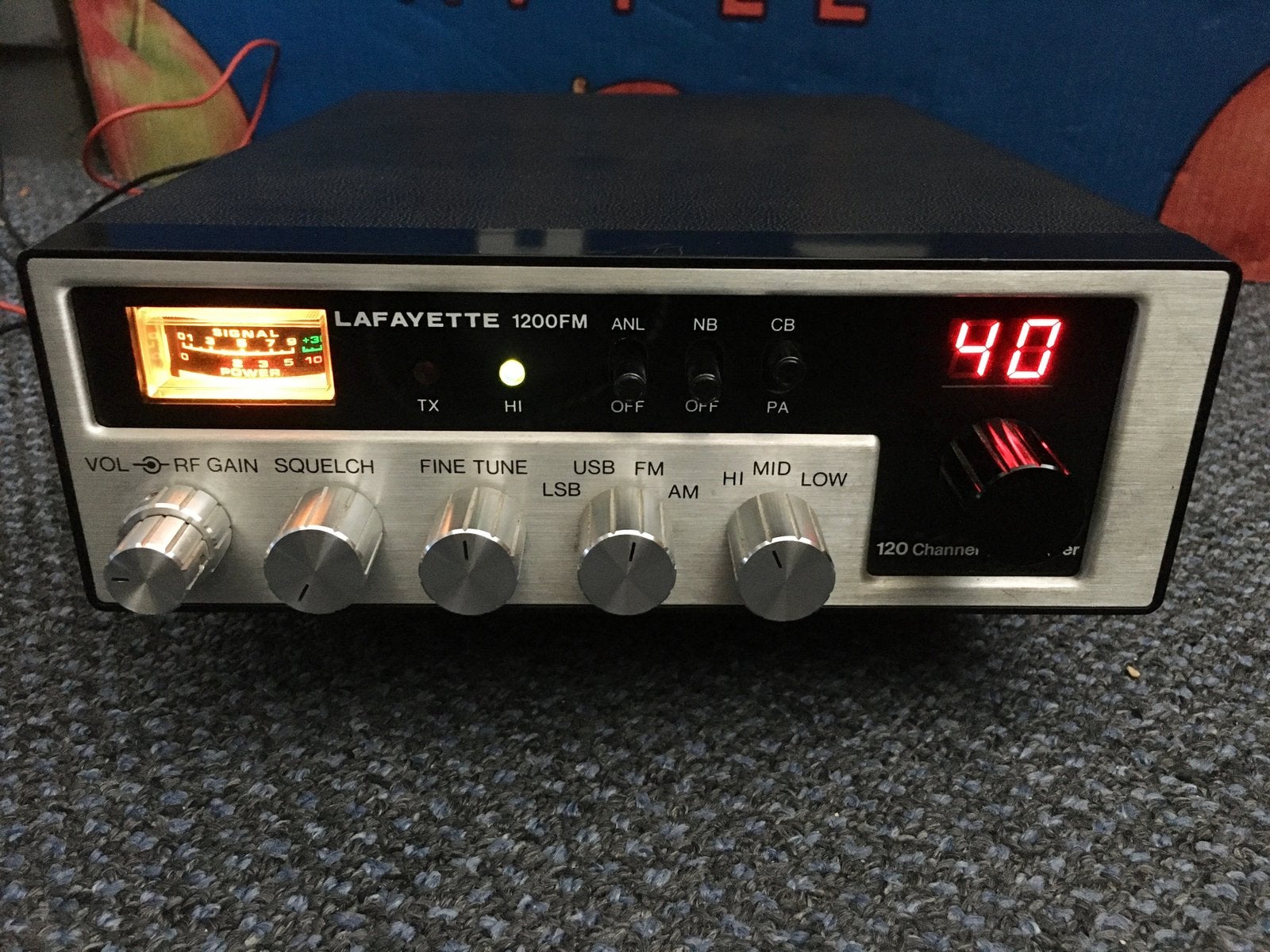 27 mc lafayette 1200 allmode pr incl vzk, Ophalen of Verzenden, Zender en Ontvanger
