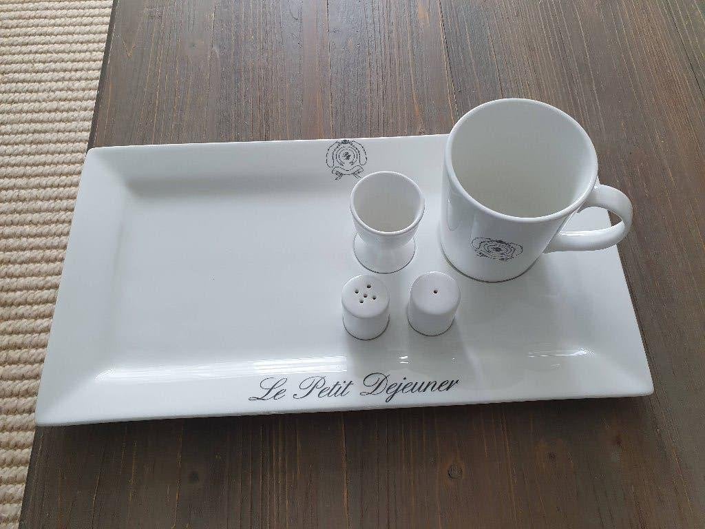 Ontbijtset van Riveira Maison, Ophalen, Overige merken, Zo goed als nieuw, Bord(en)