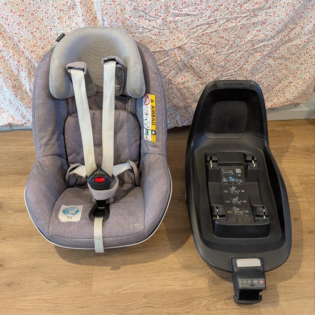 Maxi-Cosi 2way Pearl autostoel inclusief 2wayFix base, Kinderen en Baby's, Autostoeltjes, Gebruikt, Maxi-Cosi, 0 t/m 18 kg, Isofix