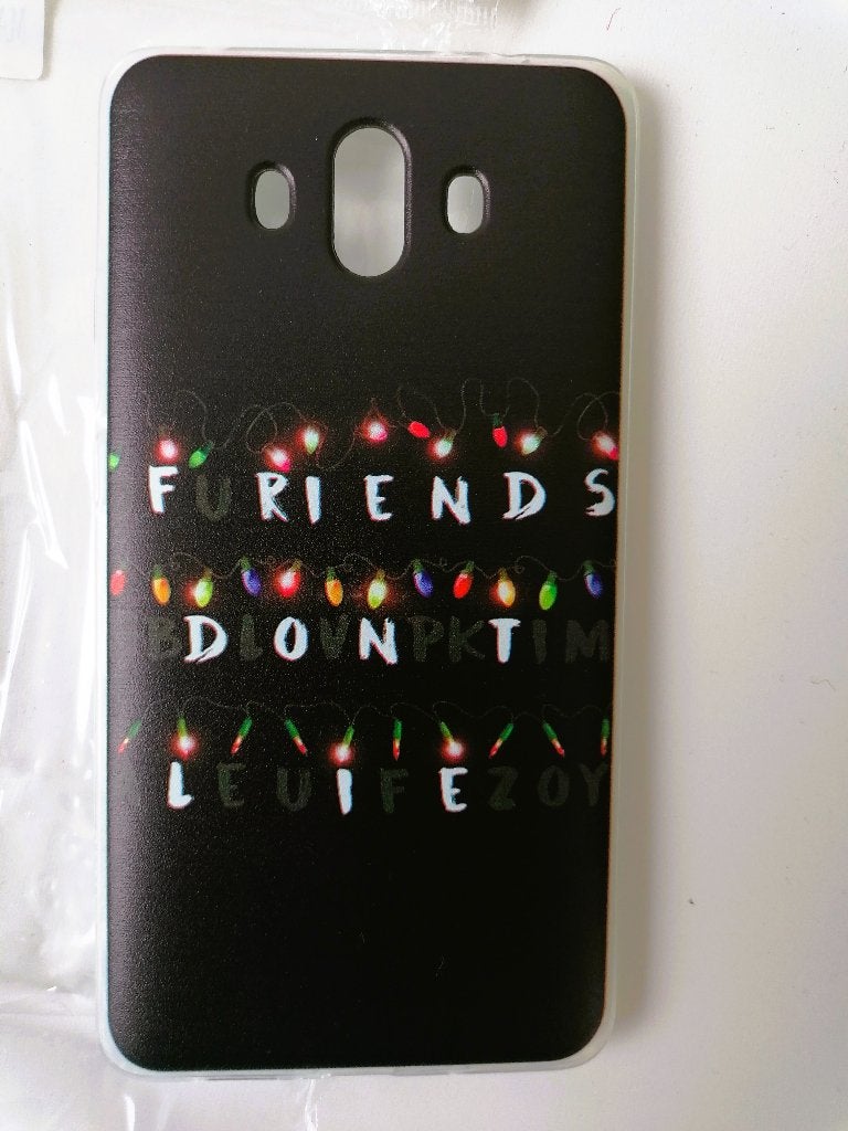 Nieuw Huawei Mate 10 Hoesje – Stranger Things, Ophalen of Verzenden, Nieuw, Frontje of Cover