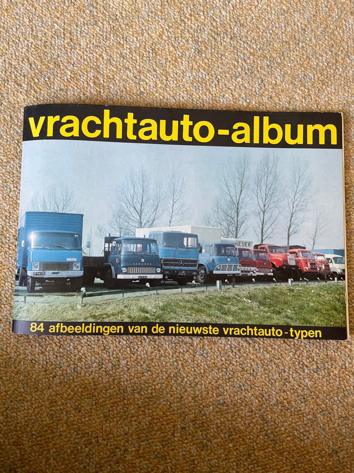 Vrachtauto-album: 84 afbeeldingen nieuwste types, Boeken, Auto's | Boeken, Ophalen of Verzenden, Gelezen, Algemeen